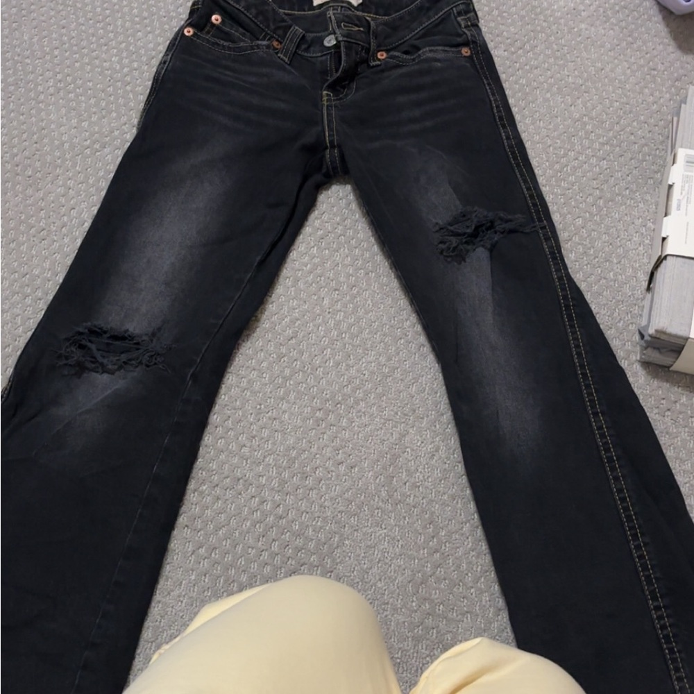 Levi's Women's Black Boot Cut Jeans